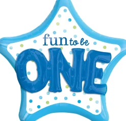 Fun to be One Balloon 36in - 3D Polka Dot Boy