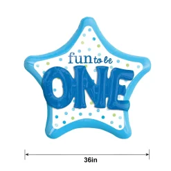 Fun to be One Balloon 36in - 3D Polka Dot Boy
