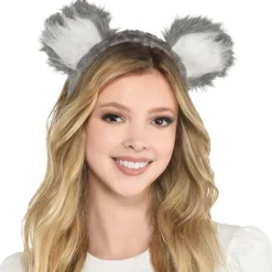 Furry Koala Ear Headband