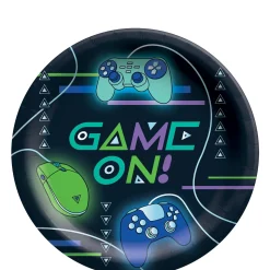 Game On Paper Plates, 8ct, Assorted Options
