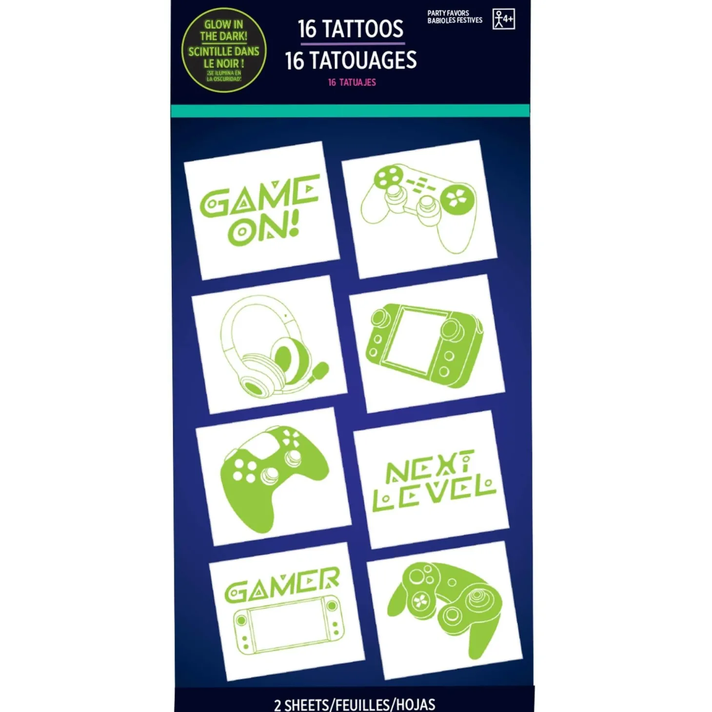 Gamer Favor Kit for 8 Guests