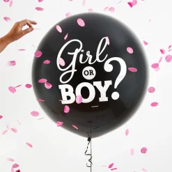 Gender Reveal Balloon with Confetti, Assorted Colors