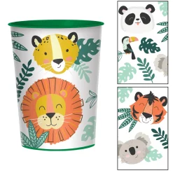 Get Wild Jungle Plastic Favor Cup, 16oz