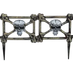 Ghouls Graveyard Halloween Fence