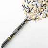 Giant Black, Silver, & Gold Graduation Confetti Cannon, 2in x 24in