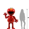 Giant Gliding Elmo Balloon, 54in