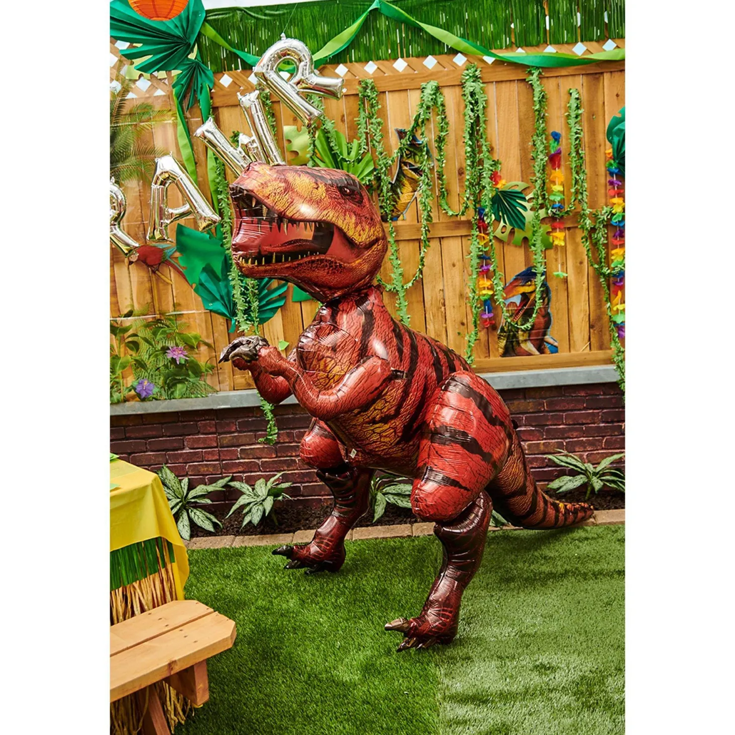 Giant Gliding T-Rex Balloon - Jurassic World, 68in