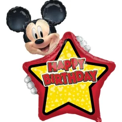 Giant Personalized Mickey Mouse Forever Birthday Balloon