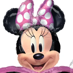 Giant Personalized Minnie Mouse Happy Birthday Balloon