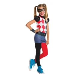 Girls' DC Superhero Girls Harley Quinn Costume