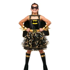 Girls' Sequin DC Comics Batgirl Costume - Deluxe