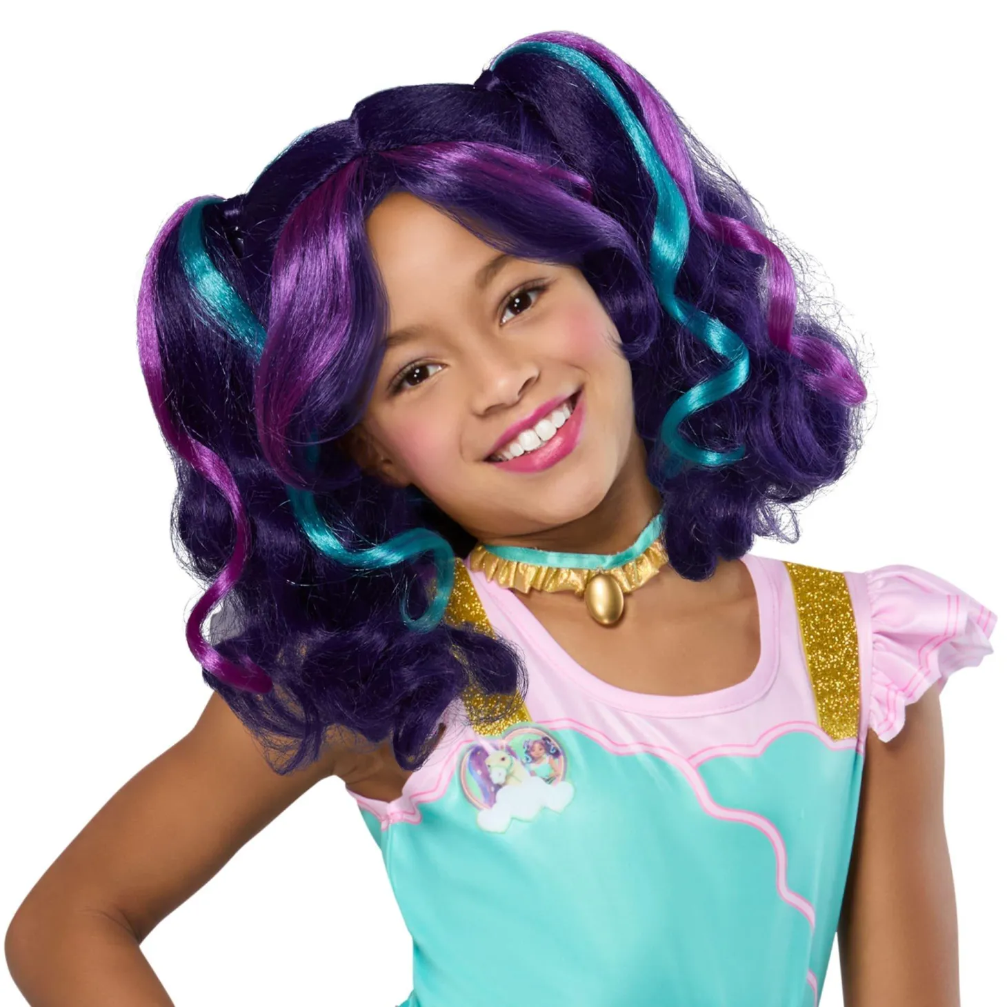 Girls' Unicorn Academy Ava Banji Wig
