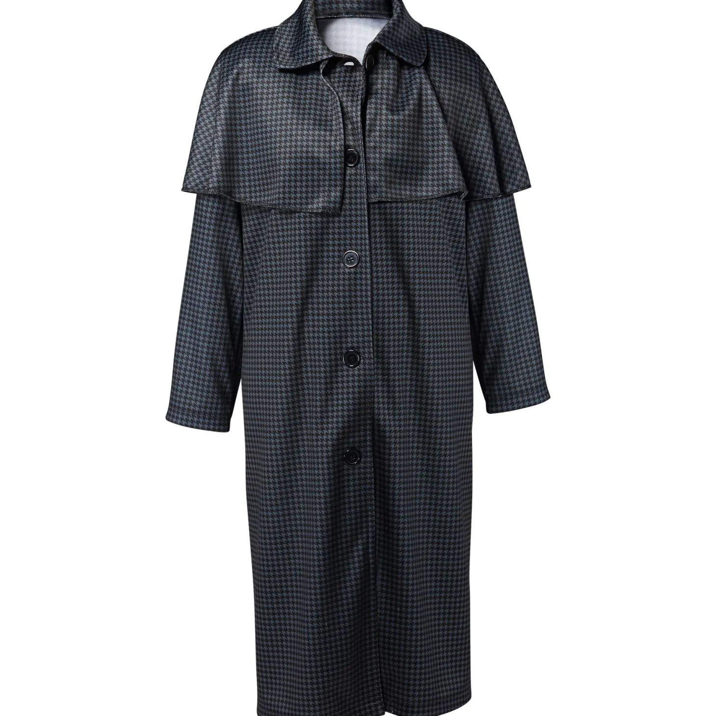Girls' Wednesday Nevermore Academy Gray Coat