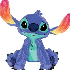 Gliding Stitch Foil Balloon, 34in x 38in - Disney Lilo & Stitch