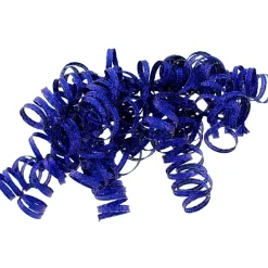 Glitter Curled Gift Ribbons, Assorted Colors