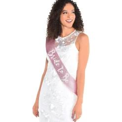 Glitter Pink Bride-To-Be Sash