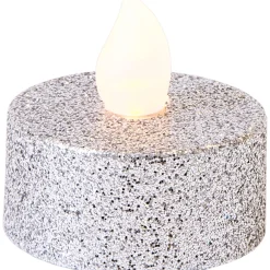 Glitter Tealight Flameless LED Candles, 10ct, Assorted Colors