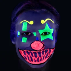 Glow-in-the-Dark Clown Makeup Kit