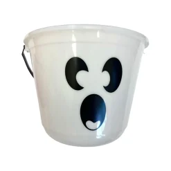 Glow-in-the-Dark Ghost Trick-or-Treat Bucket