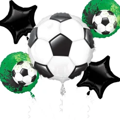 Goal Getter Foil Balloon Bouquet, 5pc