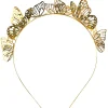 Golden Butterfly Headband