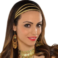 Gold Goddess Braids Headband