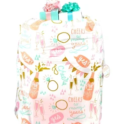 Gold & Pink Wedding Gift Sack