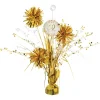 Gold 50th Anniversary Spray Centerpiece, 18in