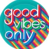 Good Vibes 70s Dinner Plates 8ct