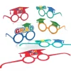 Grad Fun Paper Glasses, 8-Pack