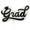 Grad Script Foil Balloon, 30in