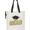 Graduation Autograph Canvas Tote Bag, 14in x 16in