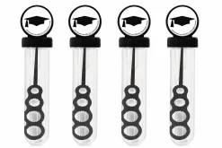 Graduation Bubble Tubes 4ct – 1oz Each