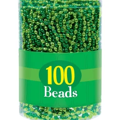 Green Bead Necklaces, Multiple Counts