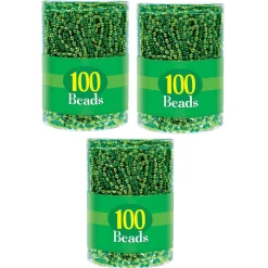 Green Bead Necklaces, Multiple Counts