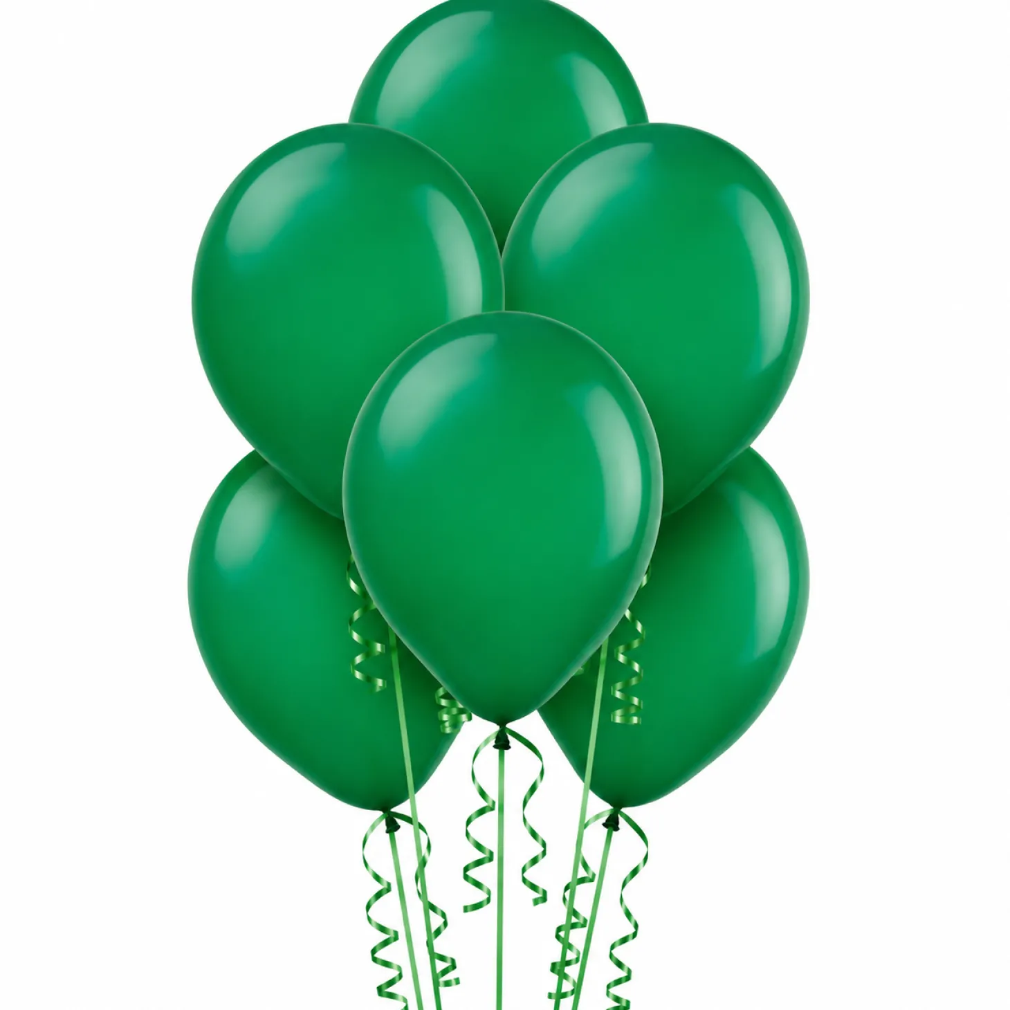 Green Latex Balloons, 11in, 15ct