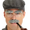 Grey Facial Hair Set