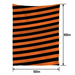 Halloween Fleece Blanket, 60in x 50in, Assorted Colors