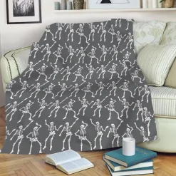 Halloween Fleece Blanket, 60in x 50in, Assorted Colors