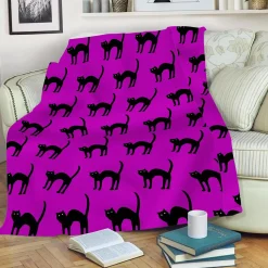Halloween Fleece Blanket, 60in x 50in, Assorted Colors