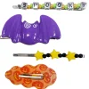 Halloween Theme Bobby Pins & Hair Clip Set, 4pc