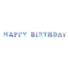 Happy Birthday Iridescent Banner