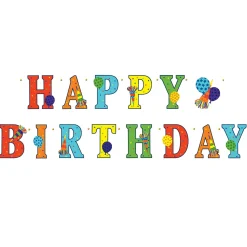 Happy Birthday Party Banner