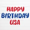Happy Birthday USA Banner, 12ft