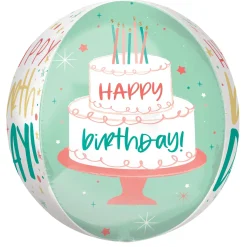 Happy Cake Day Birthday Balloon, 16in - Orbz®