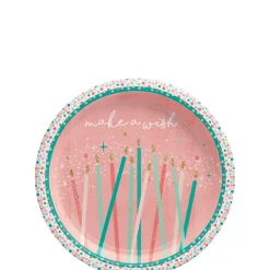 Happy Cake Day Dessert Plates, 7in, 8ct