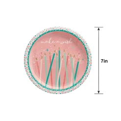 Happy Cake Day Dessert Plates, 7in, 8ct