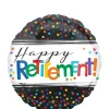Happy Retirement Foil Balloon, 17in - Officially Retired