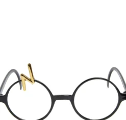Harry Potter Glasses with Gold Lightning Bolt