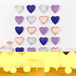 Heart Balloon, 17in, Assorted Colors